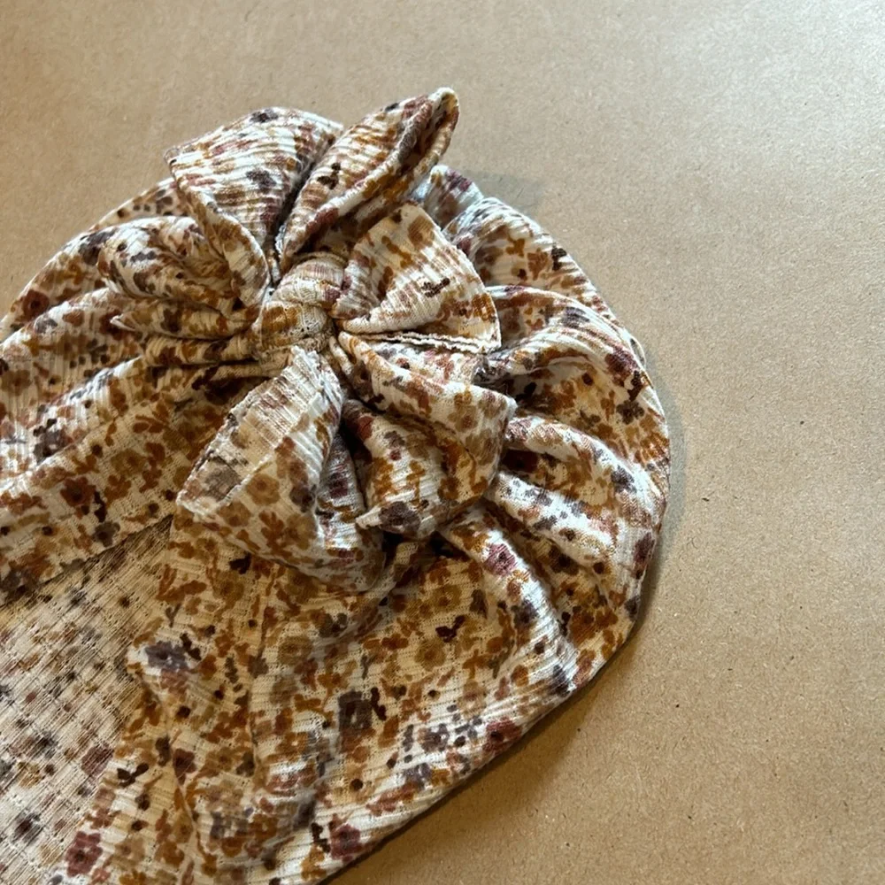 Bunny Knots Rhea size small (6-12m) raga turban baby hat